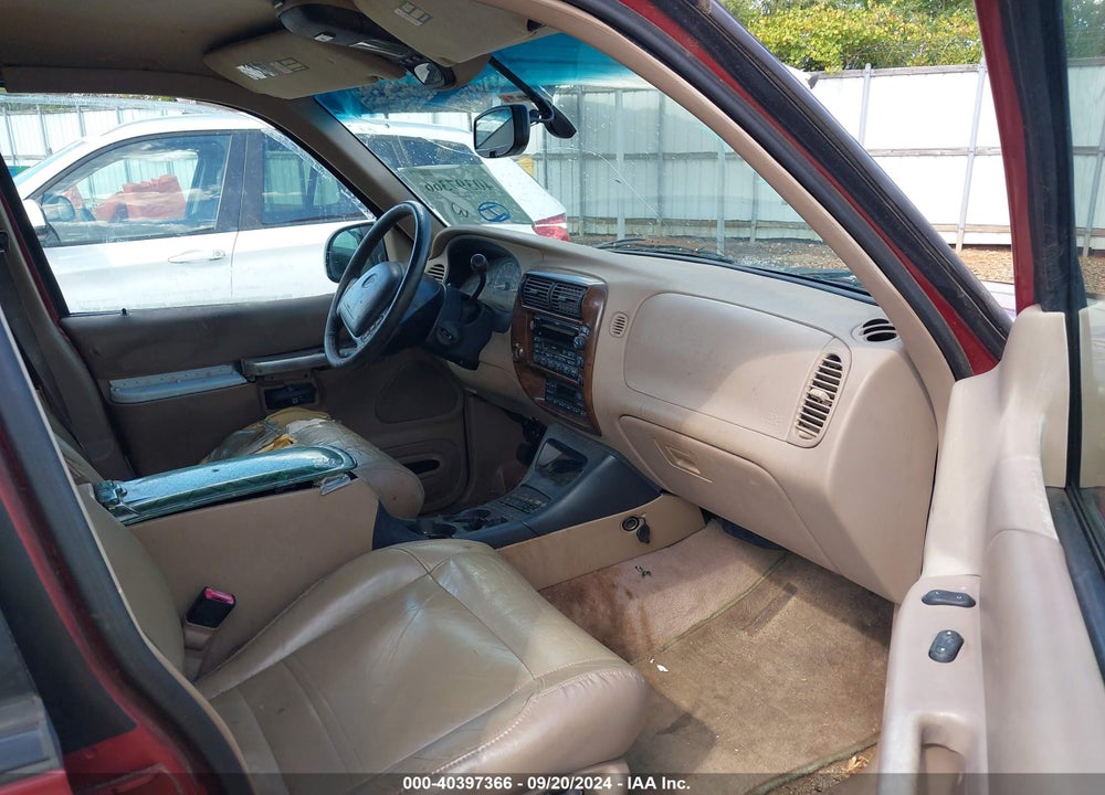 2000 MERCURY MOUNTAINEER VIN: 4M2ZU66P2YUJ14227