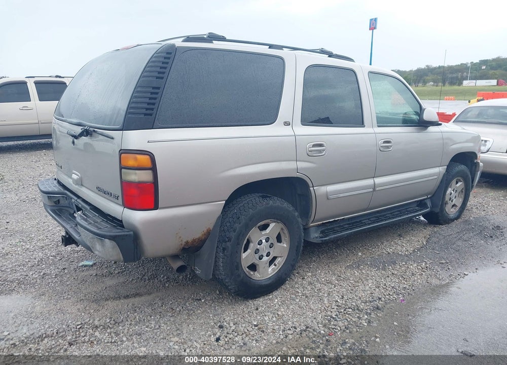 2004 CHEVROLET TAHOE LT VIN: 1GNEK13Z94R129802