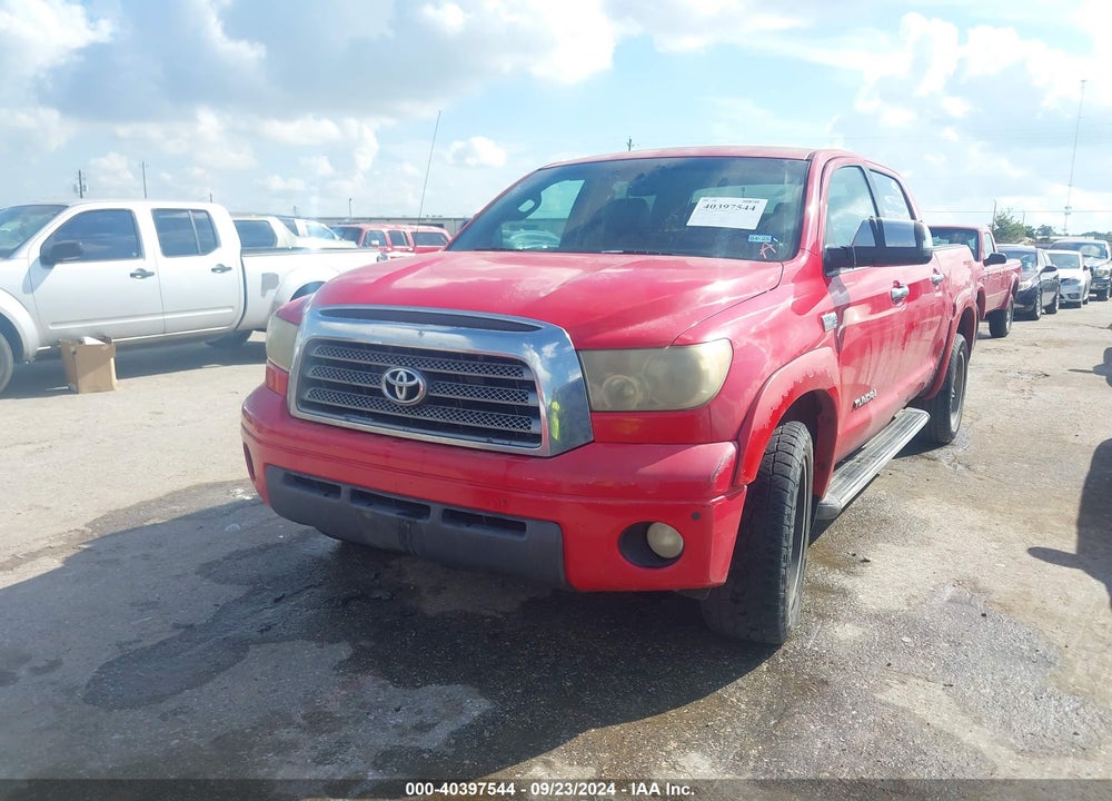 2008 TOYOTA TUNDRA LIMITED 5.7L V8 VIN: 5TFEV58158X043852