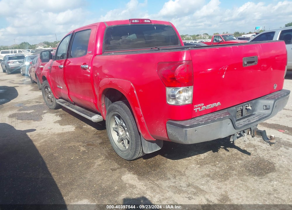 2008 TOYOTA TUNDRA LIMITED 5.7L V8 VIN: 5TFEV58158X043852