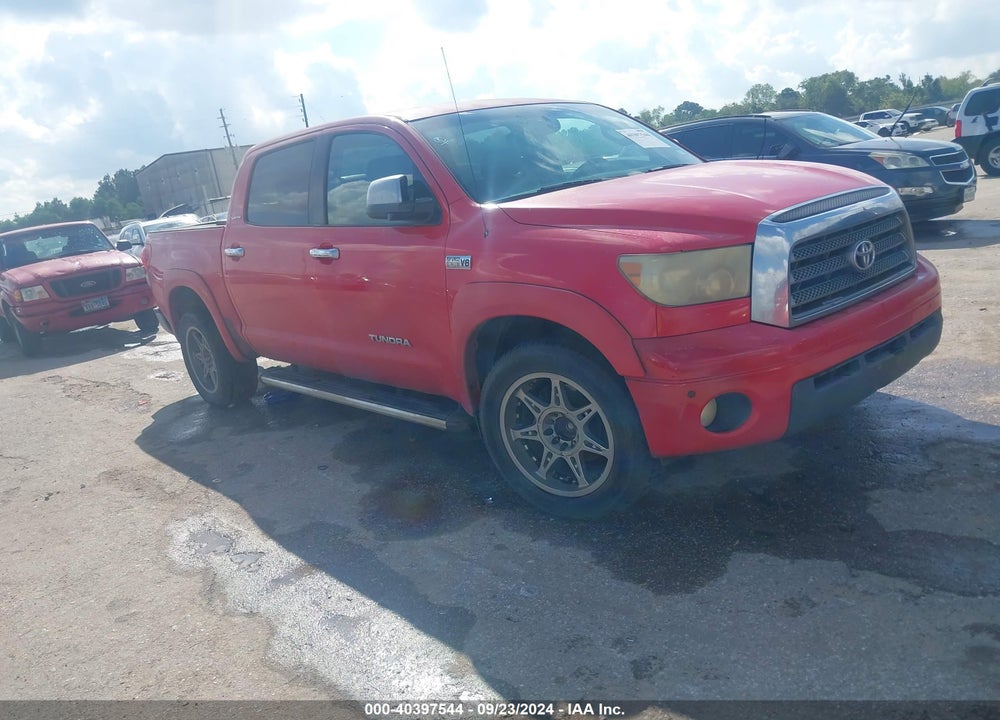 2008 TOYOTA TUNDRA LIMITED 5.7L V8 VIN: 5TFEV58158X043852