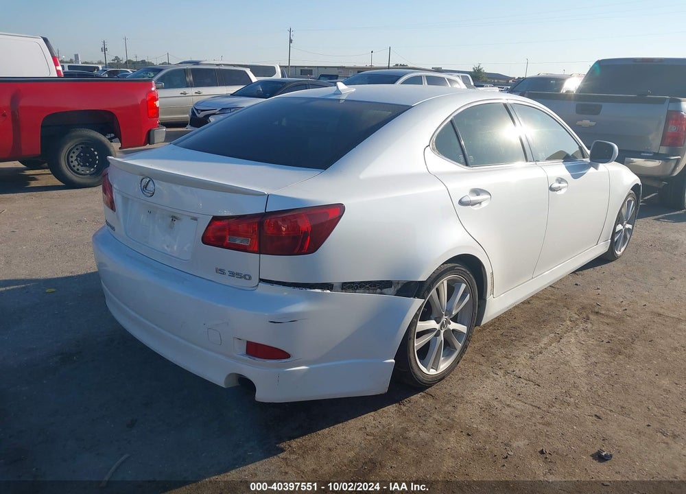 2007 LEXUS IS 250 VIN: JTHBK262572050249