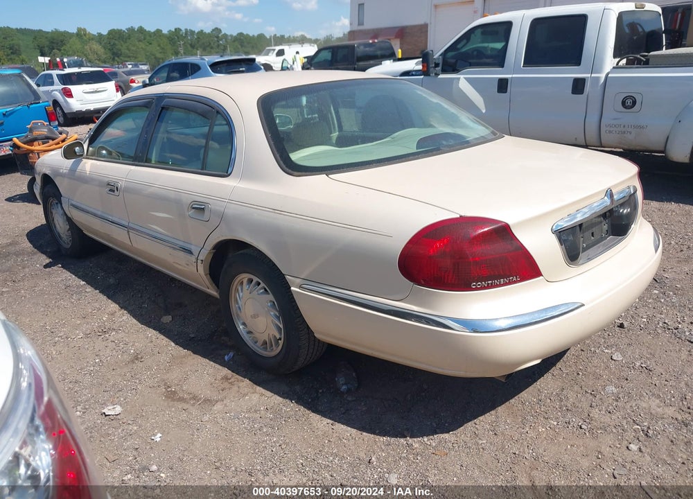 1998 LINCOLN CONTINENTAL VIN: 1LNFM97V2WY694569