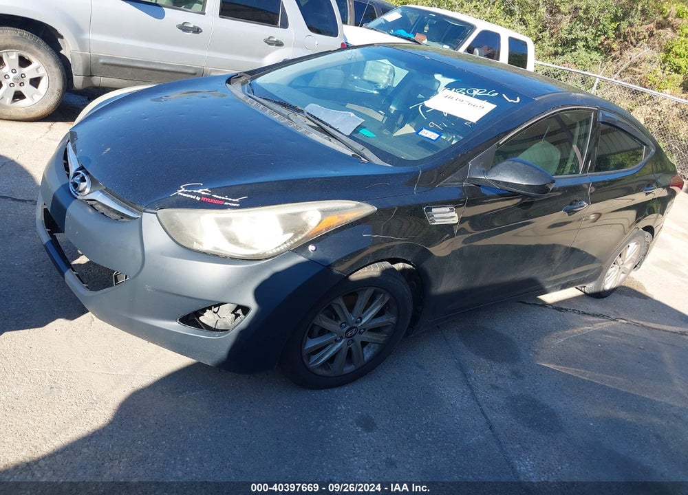 2014 HYUNDAI ELANTRA SE VIN: KMHDH4AE0EU148026