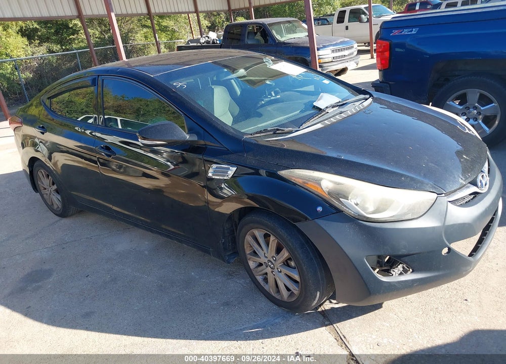2014 HYUNDAI ELANTRA SE VIN: KMHDH4AE0EU148026