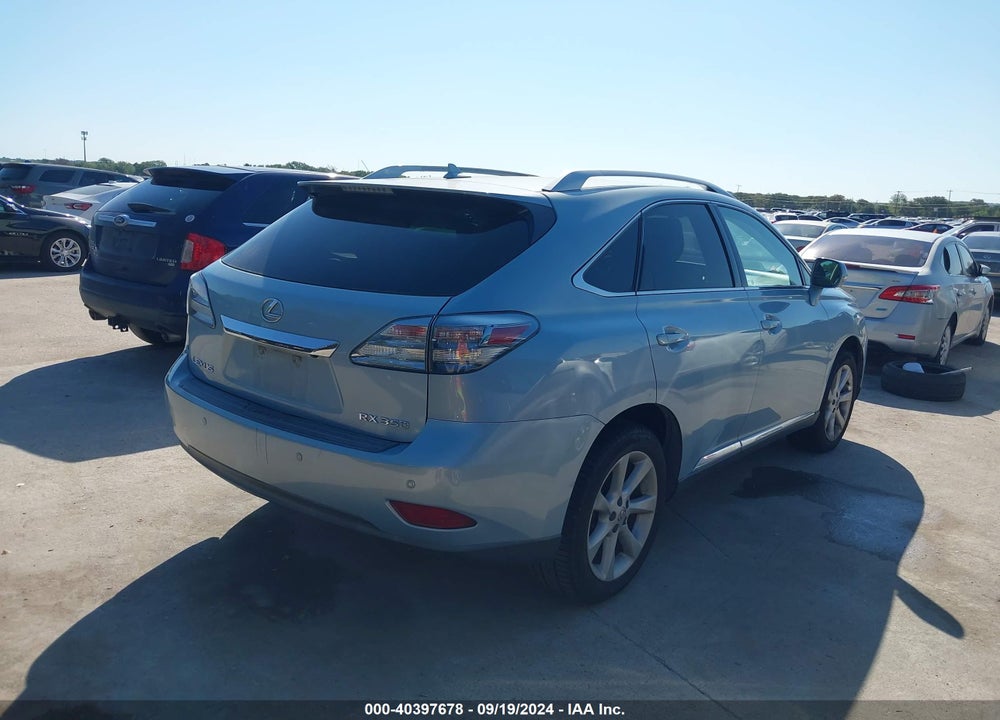 2010 LEXUS RX 350 VIN: 2T2ZK1BA9AC011093