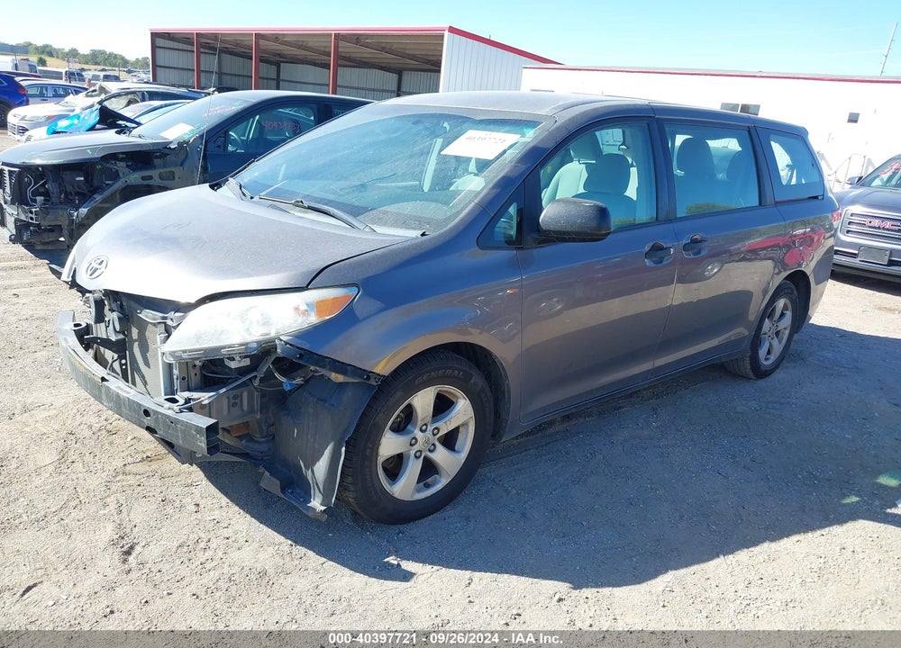 2011 TOYOTA SIENNA BASE V6 VIN: 5TDZK3DC9BS088019