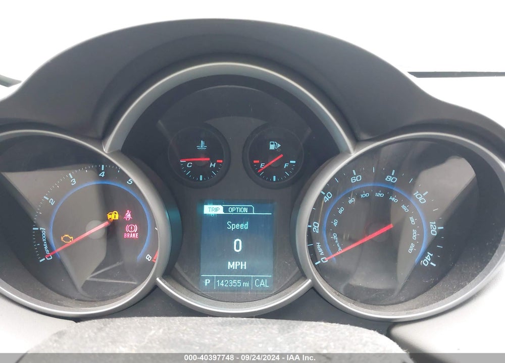 2013 CHEVROLET CRUZE 1LT AUTO VIN: 1G1PC5SB0D7295950