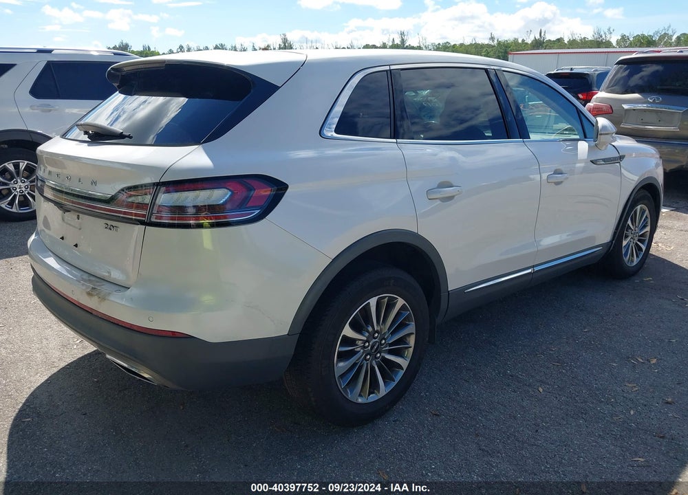 2019 LINCOLN NAUTILUS SELECT VIN: 2LMPJ6K97KBL26017