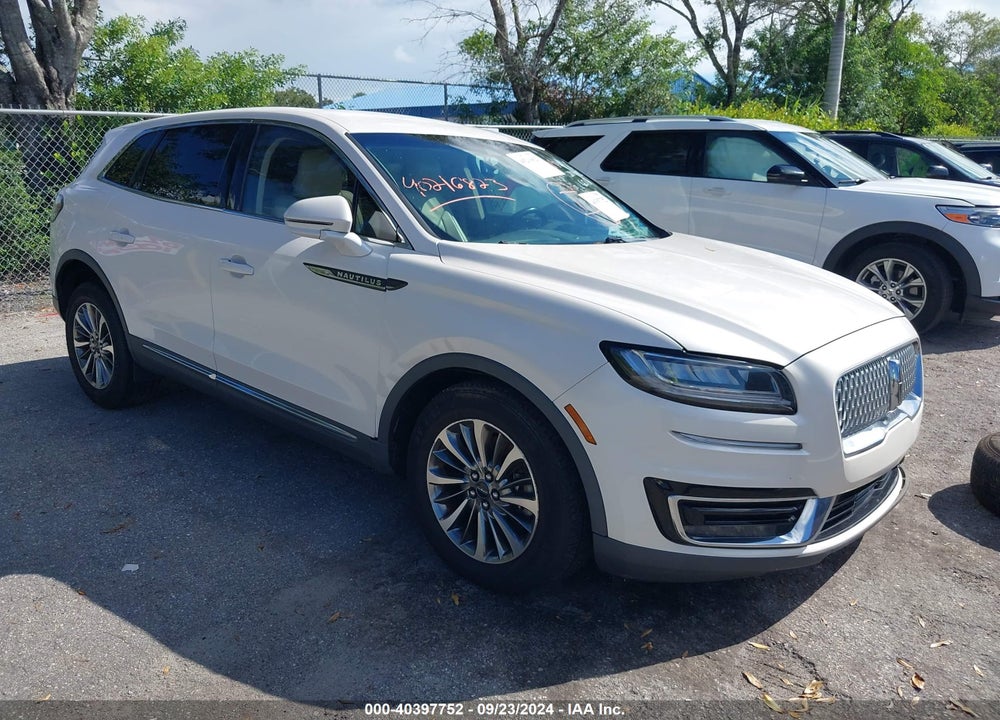 2019 LINCOLN NAUTILUS SELECT VIN: 2LMPJ6K97KBL26017