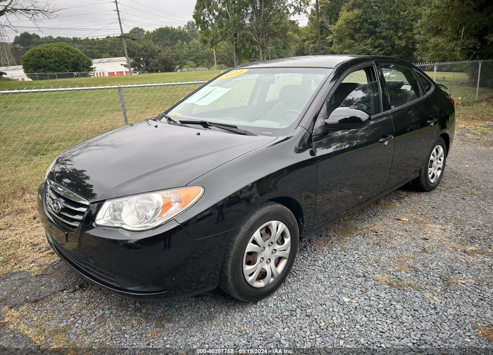 2010 HYUNDAI ELANTRA VIN: KMHDU4AD4AU007327