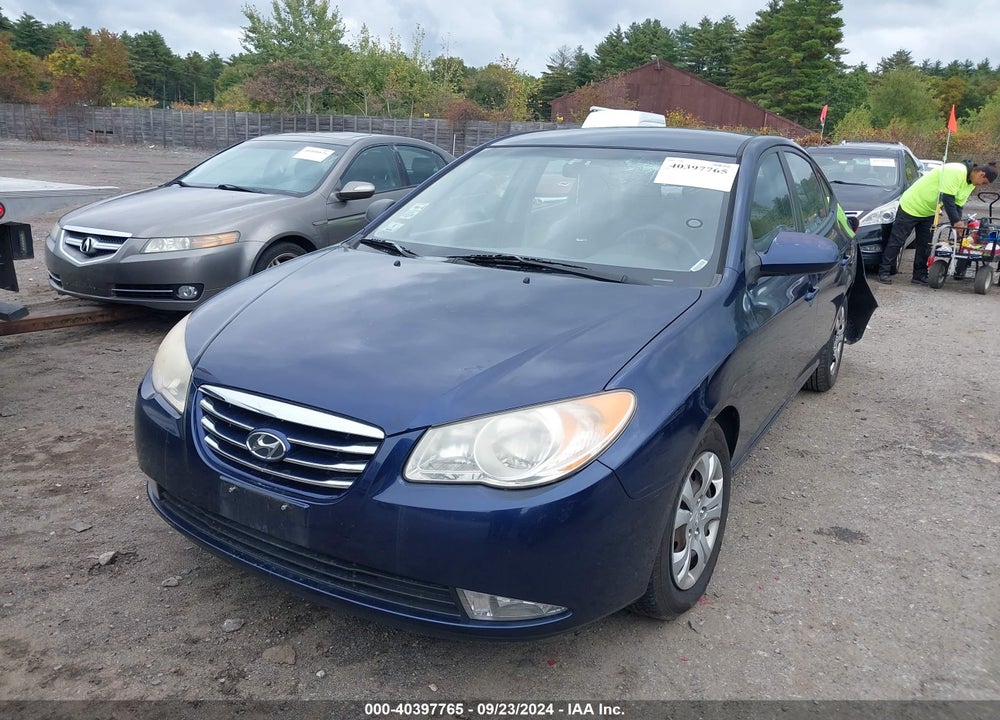 2010 HYUNDAI ELANTRA GLS VIN: KMHDU4AD2AU858655