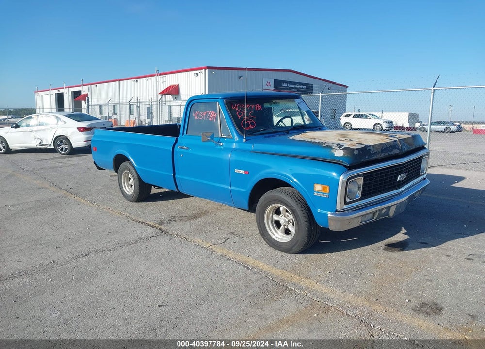 1972 CHEVROLET PICKUP VIN: CCE142J146808