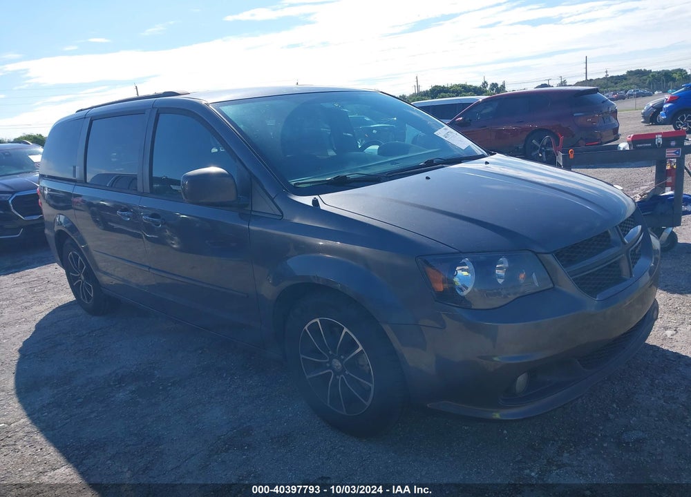 2017 DODGE GRAND CARAVAN GT VIN: 2C4RDGEG6HR842840