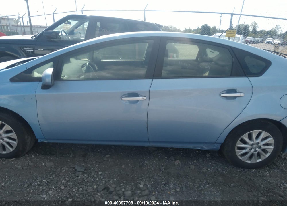 2012 TOYOTA PRIUS PLUG-IN VIN: JTDKN3DP6C3010652