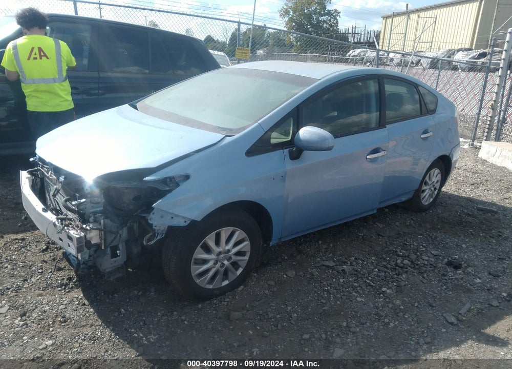 2012 TOYOTA PRIUS PLUG-IN VIN: JTDKN3DP6C3010652