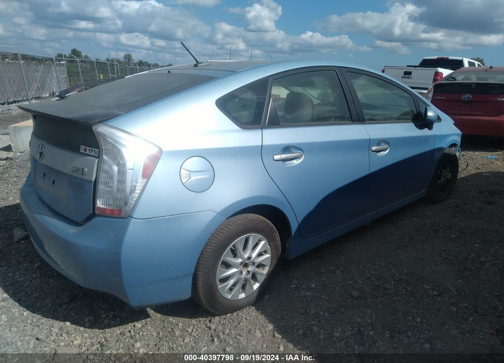 2012 TOYOTA PRIUS PLUG-IN VIN: JTDKN3DP6C3010652