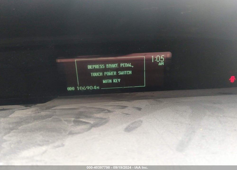 2012 TOYOTA PRIUS PLUG-IN VIN: JTDKN3DP6C3010652