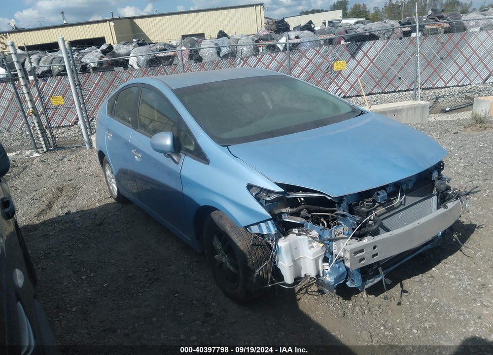 2012 TOYOTA PRIUS PLUG-IN VIN: JTDKN3DP6C3010652