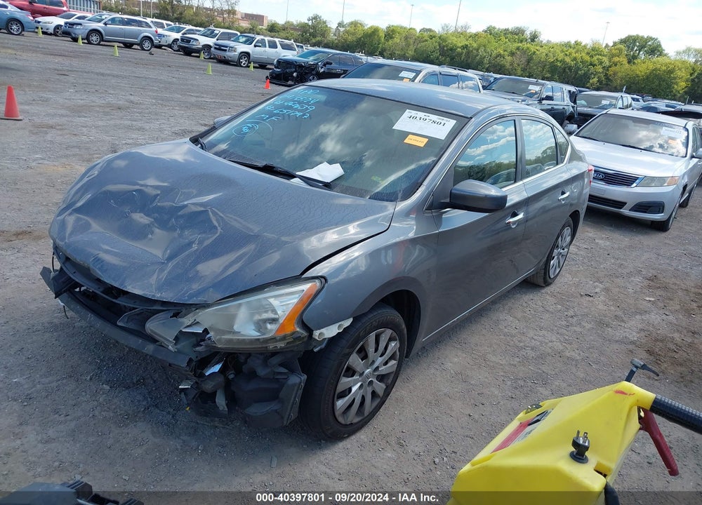 2015 NISSAN SENTRA FE+ S/S/SL/SR/SV VIN: 3N1AB7APXFL651797
