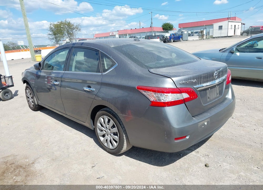 2015 NISSAN SENTRA FE+ S/S/SL/SR/SV VIN: 3N1AB7APXFL651797