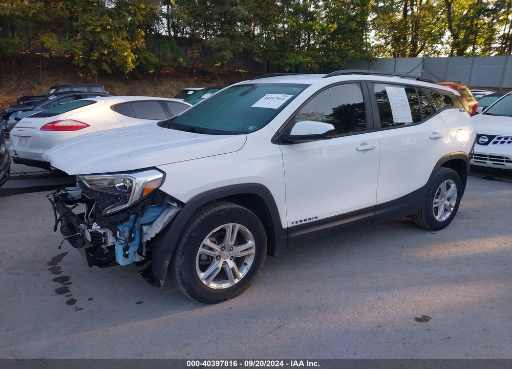 2021 GMC TERRAIN AWD SLE VIN: 3GKALTEV5ML362470