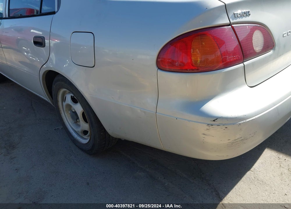 2002 TOYOTA COROLLA CE VIN: 1NXBR12E72Z628609