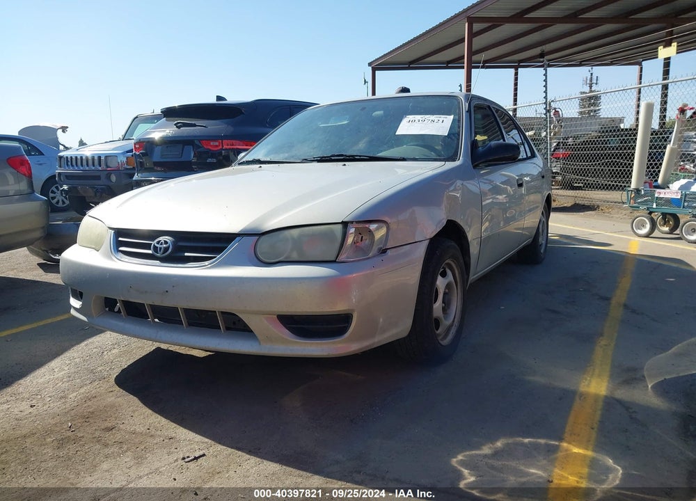 2002 TOYOTA COROLLA CE VIN: 1NXBR12E72Z628609