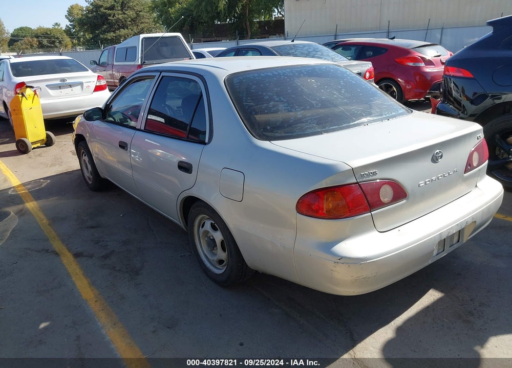 2002 TOYOTA COROLLA CE VIN: 1NXBR12E72Z628609
