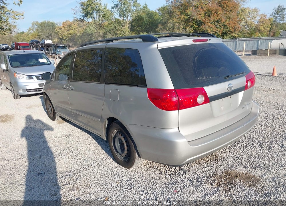 2007 TOYOTA SIENNA CE VIN: 5TDZK23C07S016354