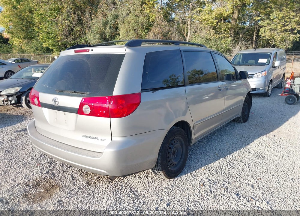 2007 TOYOTA SIENNA CE VIN: 5TDZK23C07S016354