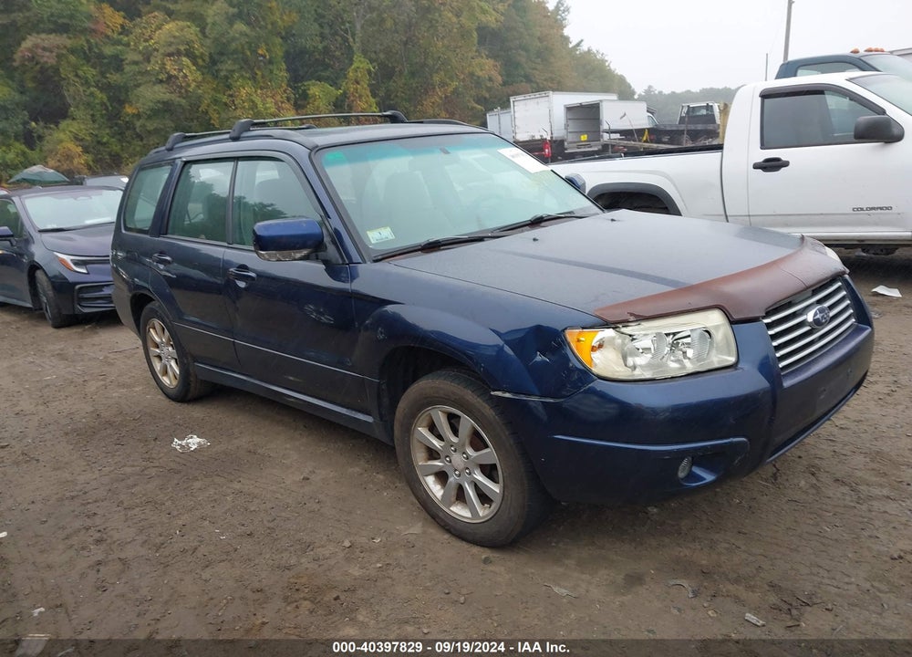 2006 SUBARU FORESTER 2.5X VIN: JF1SG65696H748511