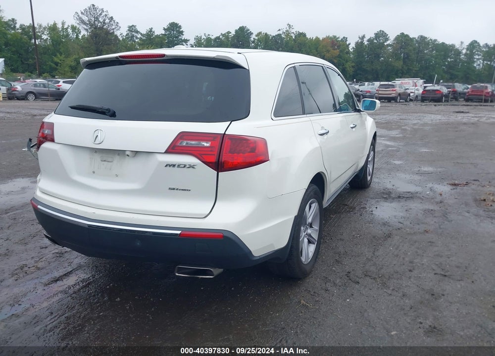 2013 ACURA MDX VIN: 2HNYD2H24DH522313