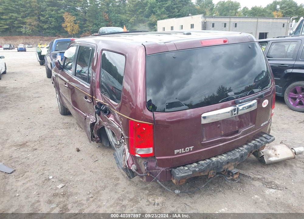 2013 HONDA PILOT EX-L VIN: 5FNYF4H5XDB079208