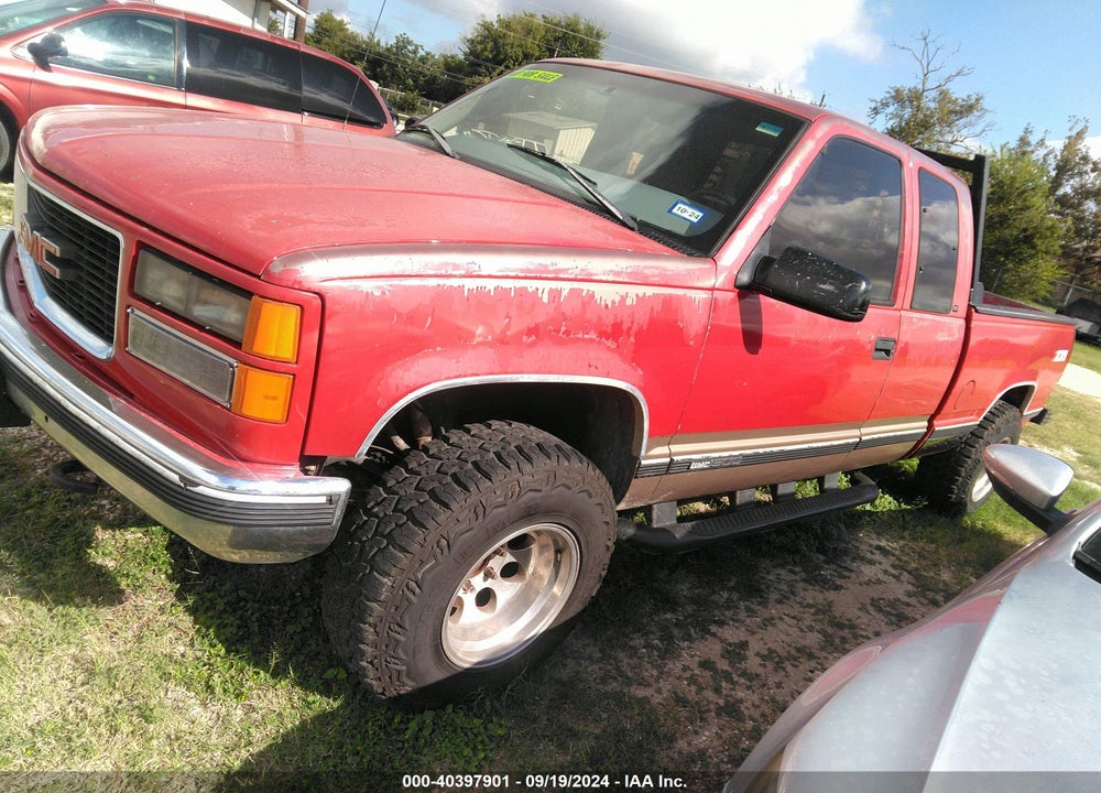 1998 GMC SIERRA 1500 SL WIDESIDE VIN: 2GTEK19R0W1502866