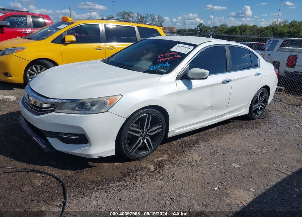 2017 HONDA ACCORD SPORT VIN: 1HGCR2F54HA226468