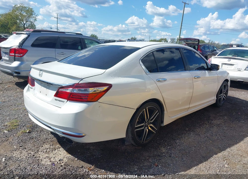 2017 HONDA ACCORD SPORT VIN: 1HGCR2F54HA226468