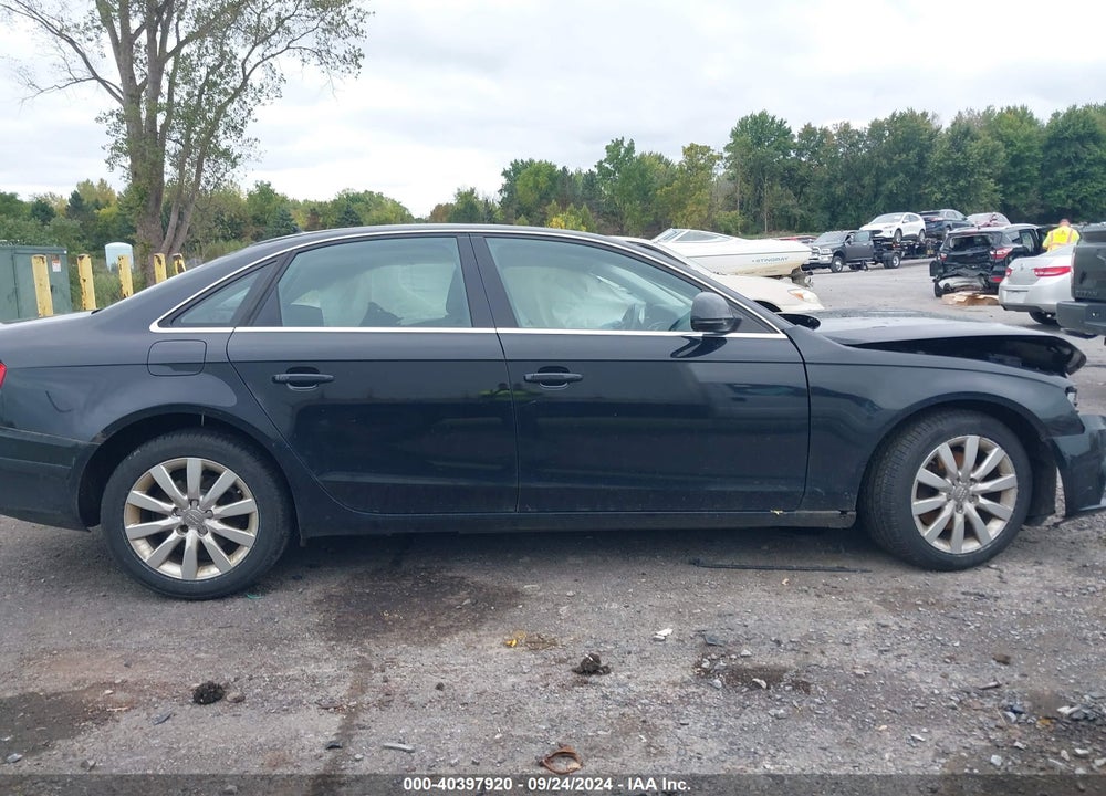 2009 AUDI A4 3.2 PREMIUM PLUS VIN: WAULK78K39N007303