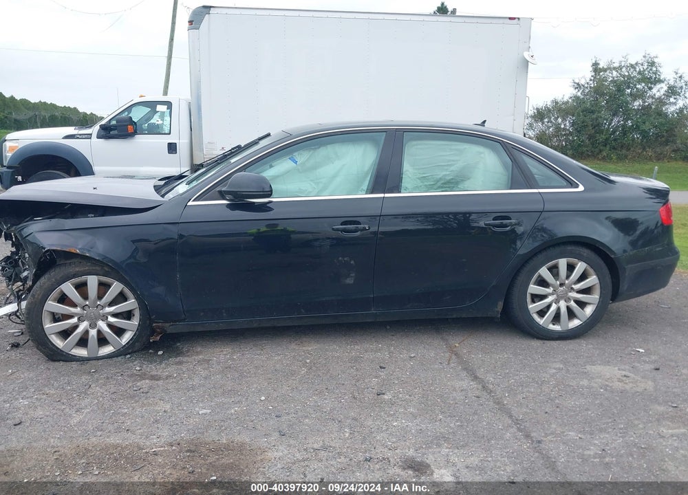 2009 AUDI A4 3.2 PREMIUM PLUS VIN: WAULK78K39N007303