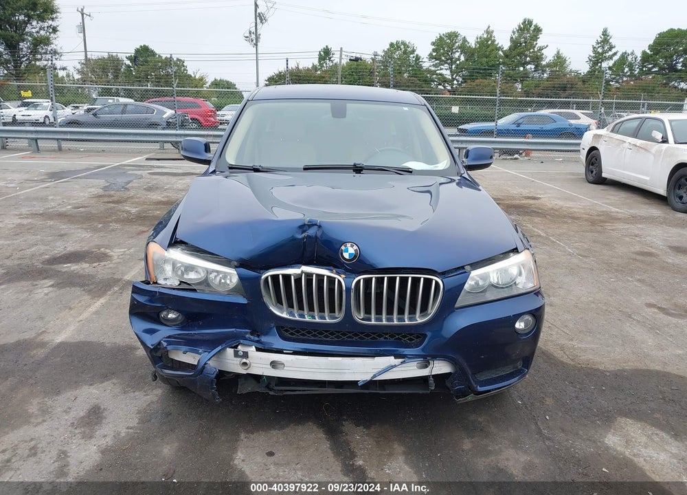 2013 BMW X3 XDRIVE28I VIN: 5UXWX9C55D0D07320