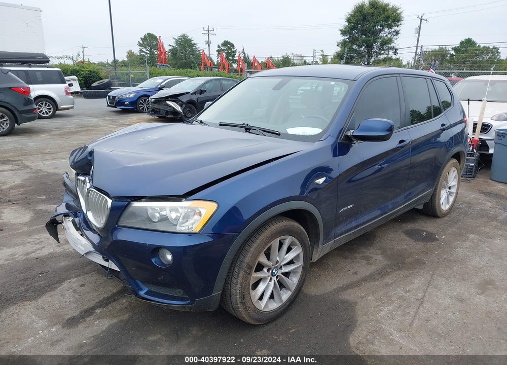 2013 BMW X3 XDRIVE28I VIN: 5UXWX9C55D0D07320
