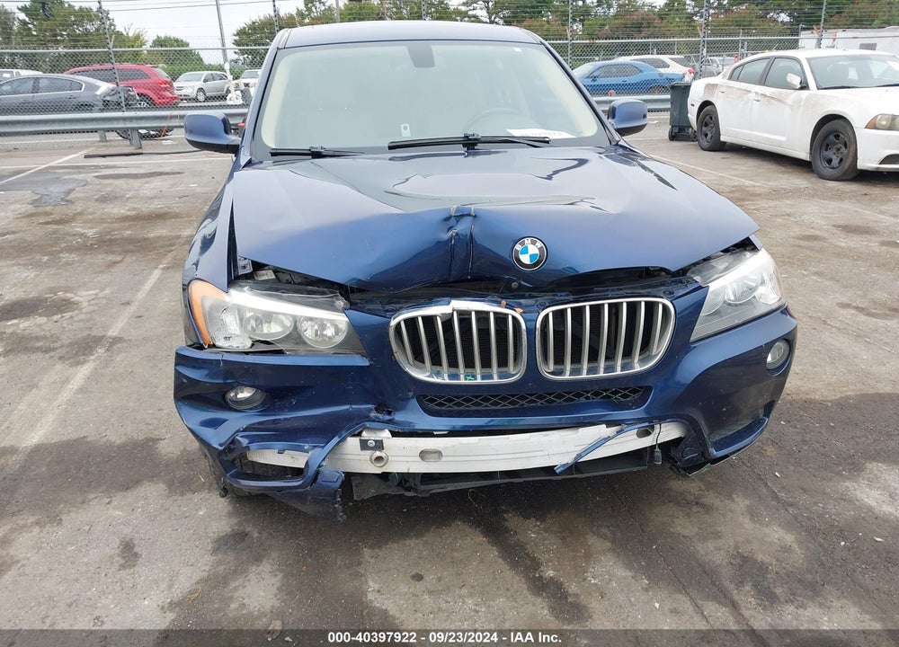 2013 BMW X3 XDRIVE28I VIN: 5UXWX9C55D0D07320