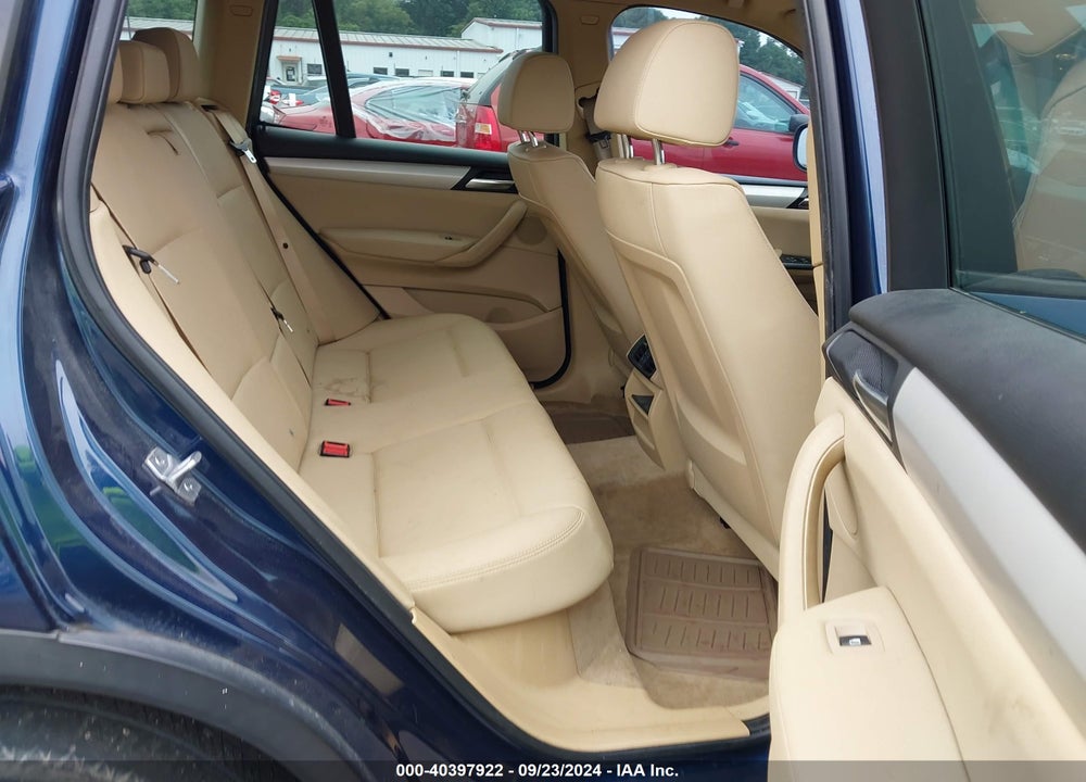 2013 BMW X3 XDRIVE28I VIN: 5UXWX9C55D0D07320