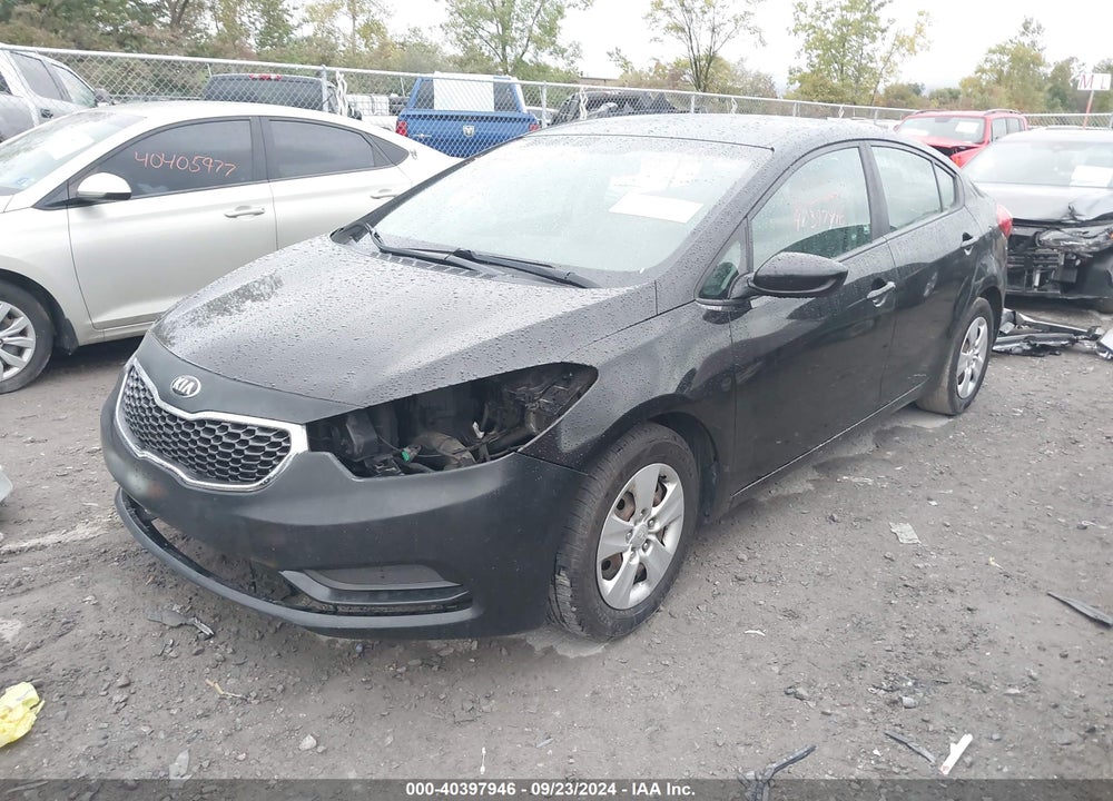 2016 KIA FORTE VIN: KNAFK4A61G5609381