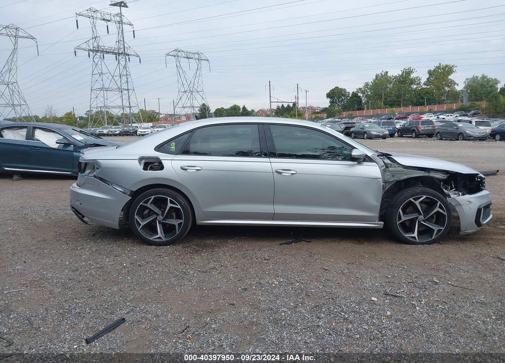 2020 VOLKSWAGEN PASSAT 2.0T R-LINE VIN: 1VWMA7A31LC023187