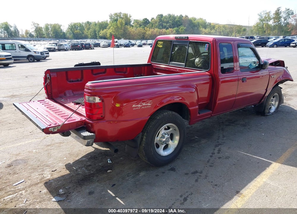 2001 FORD RANGER EDGE/XLT VIN: 1FTZR15E91PA83699