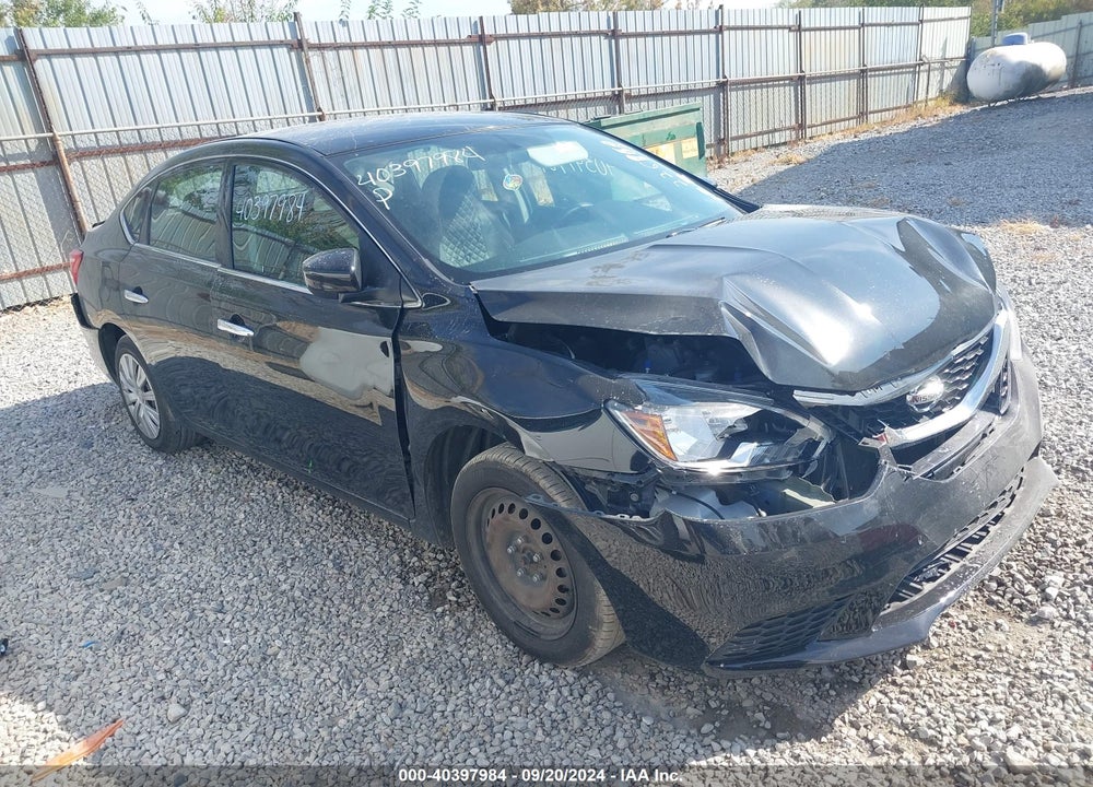 2019 NISSAN SENTRA S VIN: 3N1AB7AP7KY226969