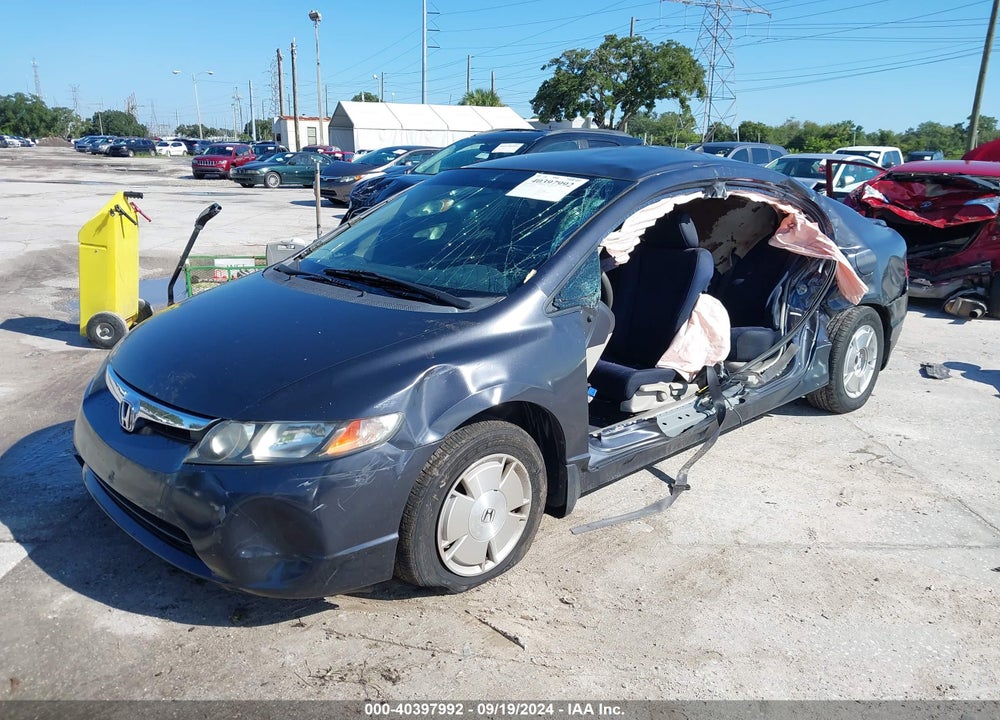 2008 HONDA CIVIC HYBRID VIN: JHMFA36278S002506