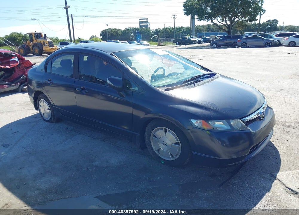 2008 HONDA CIVIC HYBRID VIN: JHMFA36278S002506