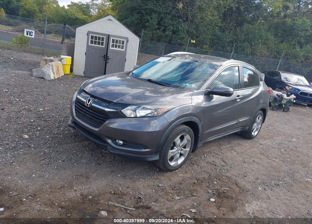 2016 HONDA HR-V EX-L VIN: 3CZRU6H7XGM701548